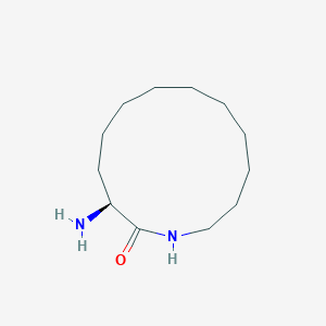 molecular formula C12H24N2O B10756298 3-Amino-azacyclotridecan-2-one 