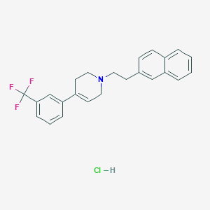 molecular formula C24H23ClF3N B107563 Xaliproden Hydrochloride CAS No. 90494-79-4