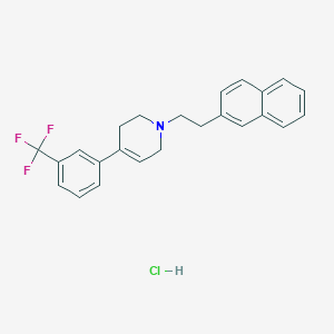 molecular formula C24H23ClF3N B107563 Xaliproden hydrochloride CAS No. 90494-79-4