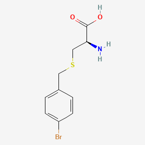 molecular formula C10H12BrNO2S B10756387 S-(4-Bromobenzyl)cysteine 