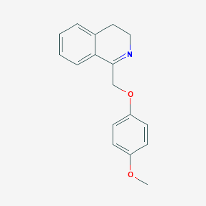 molecular formula C17H17NO2 B107570 Memotine CAS No. 18429-69-1