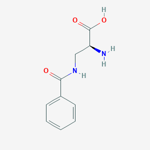 molecular formula C10H12N2O3 B10759569 3-(Benzoylamino)-L-Alanine 