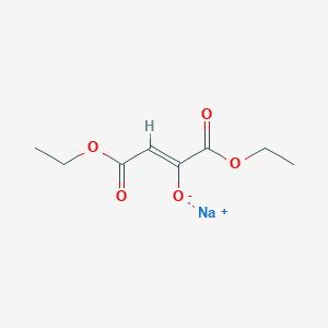 molecular formula C₈H₁₁NaO₅ B107596 Diethyl oxalacetate sodium salt CAS No. 40876-98-0