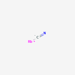 molecular formula RbCN<br>CNR B107606 Rubidium cyanide CAS No. 19073-56-4