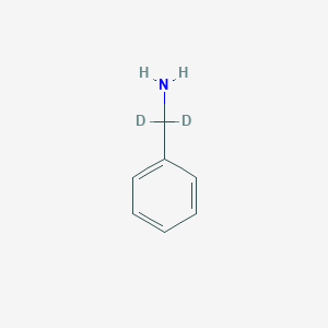 molecular formula C7H9N B107608 Benzyl-alpha,alpha-D2-amine CAS No. 15185-02-1