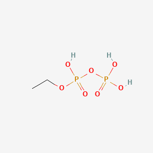 molecular formula C2H8O7P2 B10760823 Ethyl dihydrogen diphosphate CAS No. 20680-57-3