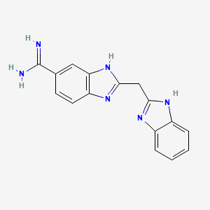 molecular formula C16H14N6 B10760839 Hemi-babim 