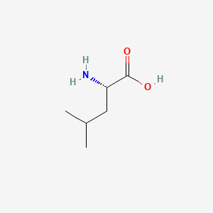 molecular formula C6H13NO2 B10760866 L-Leucine CAS No. 21675-61-6