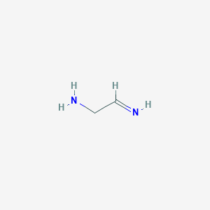 molecular formula C2H6N2 B10760884 2-Aminoethanimidic acid 