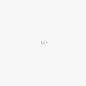 molecular formula Li+ B10761331 Lithium Cation CAS No. 7225-45-8