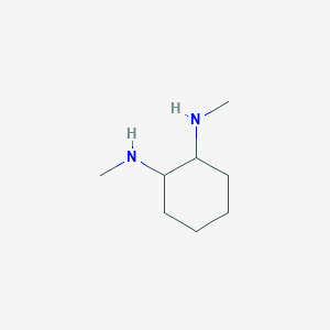molecular formula C8H18N2 B107614 N,N'-二甲基-1,2-环己二胺 CAS No. 61798-24-1