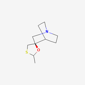molecular formula C10H17NOS B10761718 Cevimeline CAS No. 112425-76-0
