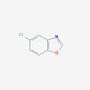 molecular formula C7H4ClNO B107618 5-氯苯并噁唑 CAS No. 17200-29-2