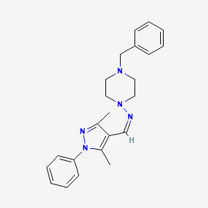 molecular formula C23H27N5 B10761824 Sant-1 CAS No. 304909-07-7