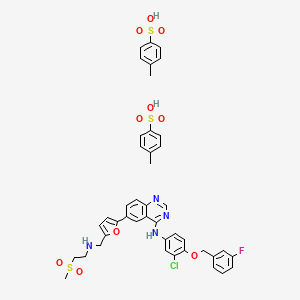 molecular formula C43H42ClFN4O10S3 B10761865 Tykerb 