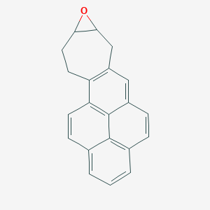 molecular formula C21H16O B010762 8,9-Epoxy-8,9,10,11-tetrahydro-7H-cyclohepta(a)pyrene CAS No. 101030-77-7