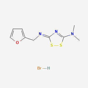 molecular formula C9H12BrN3OS2 B10762038 NSC622608 