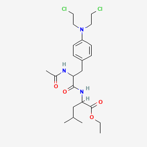 molecular formula C23H35Cl2N3O4 B10762045 Asaley CAS No. 16753-43-8