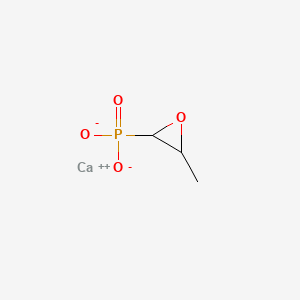 molecular formula C3H5CaO4P B10762075 Phosphomycin calcium CAS No. 25992-22-7