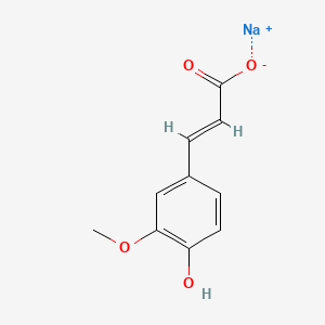 molecular formula C10H9NaO4 B10762084 Sodium Ferulate CAS No. 151109-65-8