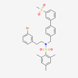 molecular formula C31H32BrNO4S2 B10762187 SR9243 