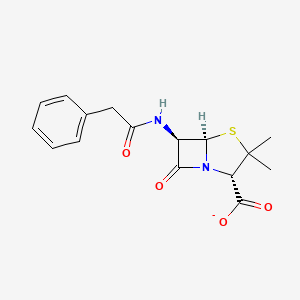 molecular formula C16H17N2O4S- B10762544 Picibanil CAS No. 54836-26-9