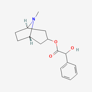 molecular formula C16H21NO3 B10762579 Homatropine CAS No. 16175-57-8