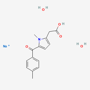 molecular formula C15H19NNaO5+ B10762586 Reutol 