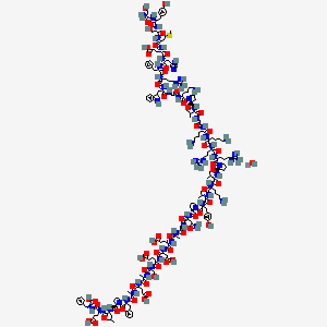 molecular formula C207H309N56O59SZn+ B10762604 Cortropin Zinc ACTH 