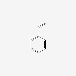 molecular formula C8H8<br>C8H8<br>C6H5CHCH2 B10762782 Styrene CAS No. 79637-11-9