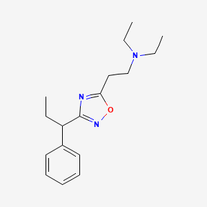 molecular formula C17H25N3O B10762789 Proxazole CAS No. 31363-09-4