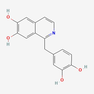 molecular formula C16H13NO4 B10762827 Papaveroline CAS No. 23740-74-1
