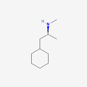 molecular formula C10H21N B10762870 Levopropylhexedrine CAS No. 6192-97-8