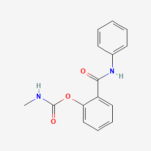molecular formula C15H14N2O3 B10762912 Anilamate CAS No. 5591-49-1
