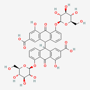 molecular formula C42H38O20 B10762979 Sennoside A,B 