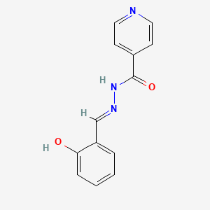 molecular formula C13H11N3O2 B10763054 Salinazid CAS No. 1082667-45-5