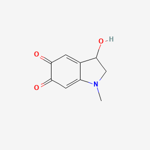 molecular formula C9H9NO3 B10763062 Adrenochrome CAS No. 7506-92-5