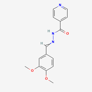 molecular formula C15H15N3O3 B10763123 Verazidum 