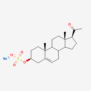 molecular formula C21H31NaO5S B10763194 Pregnenolone sulfate sodium 