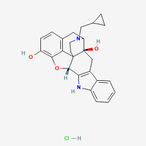 molecular formula C26H27ClN2O3 B10763433 NTI hydrochloride 