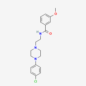 molecular formula C20H24ClN3O2 B10763474 Dopamine D4 receptor ligand 2 CAS No. 219125-63-0