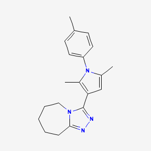 molecular formula C20H24N4 B10763784 ML388 