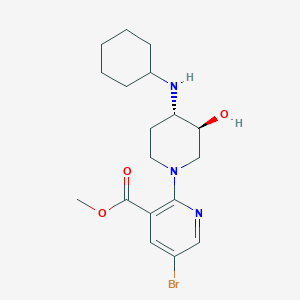 molecular formula C18H26BrN3O3 B10763790 ML350 