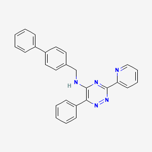 molecular formula C27H21N5 B10763907 ML228 