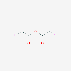 molecular formula C4H4I2O3 B107641 Iodoacetic anhydride CAS No. 54907-61-8
