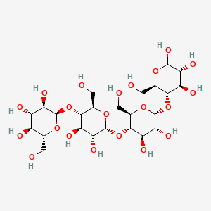 molecular formula C24H42O21 B10764100 Maltotetraose CAS No. 1263-76-9