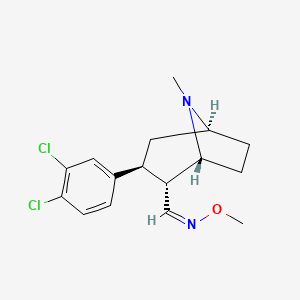 molecular formula C16H20Cl2N2O B10764108 Unii-QP28R24RV8 CAS No. 173830-25-6