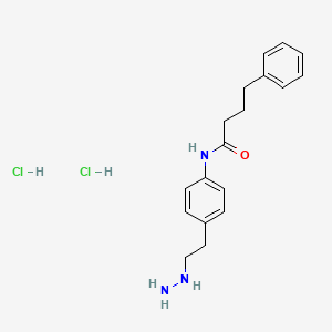 molecular formula C18H25Cl2N3O B10764177 Bizine 