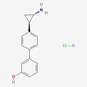 molecular formula C15H16ClNO B10764183 OG-L002 hydrochloride 
