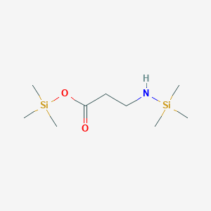 molecular formula C9H23NO2Si2 B107642 Trimethylsilyl 3-(trimethylsilylamino)propanoate CAS No. 17891-86-0